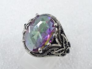 色石　指輪(13号)